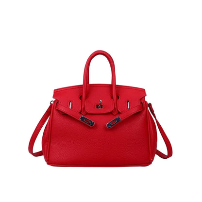 Luxury Line Women Tote Bag Vintage Leather Crossbody Bag High End Shoulder Handbag Premium Edition