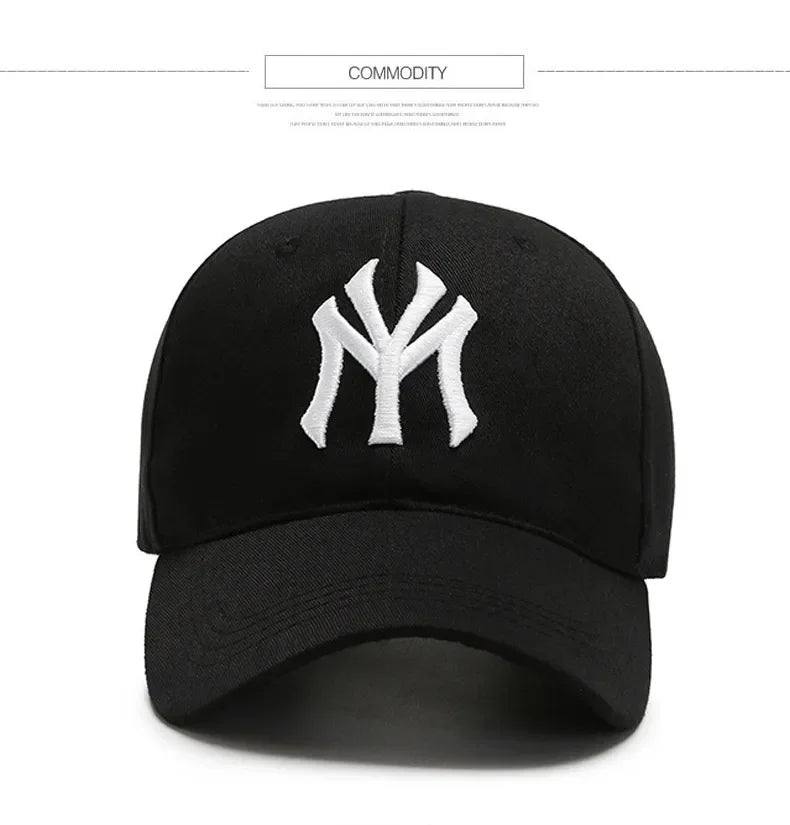 Fashion Letter Embroidery Baseball Caps Women Men Snapback Cap Female Male Visors Sun Hat Unisex Adjustable Cotton Trucker Hats