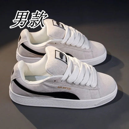 2026 New Men's Shoes Fashion Versatile Breathable Casual Shoes Anti Slip Thick Soled Board Shoes