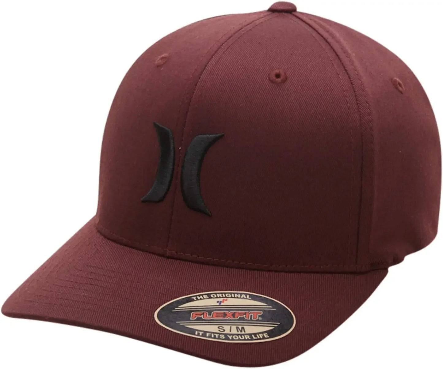 H-Hurley Mens Baseball Cap - Flexfit Fitted Baseball Caps for Men
