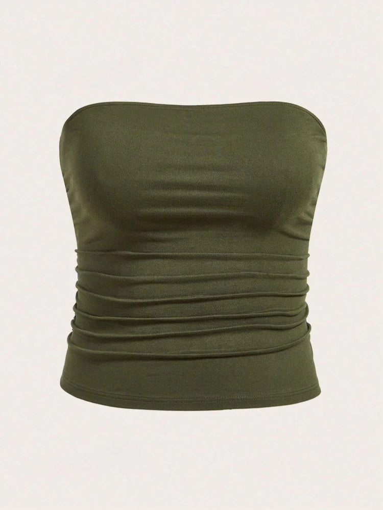 3PCS/set Sexy Top Femme Plus Size Female Underwear Lady Women Summer Top Lingerie Bandeau Tops Women's Tube Corset Hot Intimates