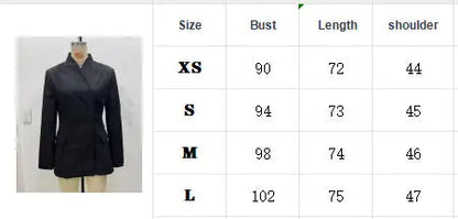 ETJ 2025 women's new fashion design three-dimensional cut high collar slim suit jacket & matching casual trousers