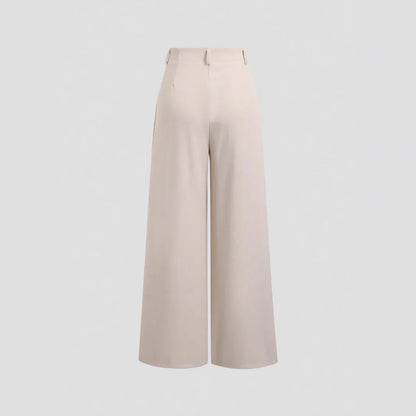 Slim Wide Leg Pants Draped Straight Cut Women's Versatile Summer Casual Suit Trousers High Waist Narrow Version Drapey