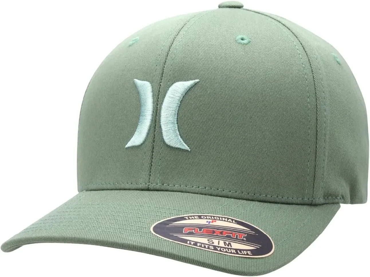 H-Hurley Mens Baseball Cap - Flexfit Fitted Baseball Caps for Men