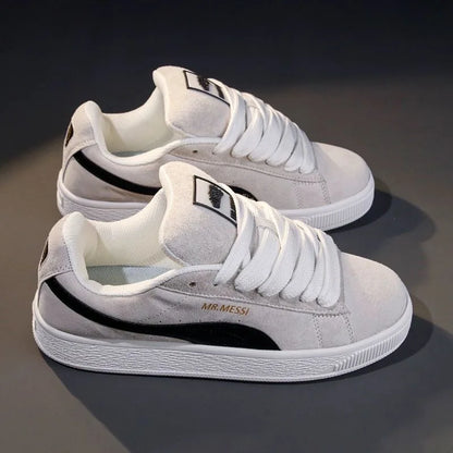 2026 New Men's Shoes Fashion Versatile Breathable Casual Shoes Anti Slip Thick Soled Board Shoes