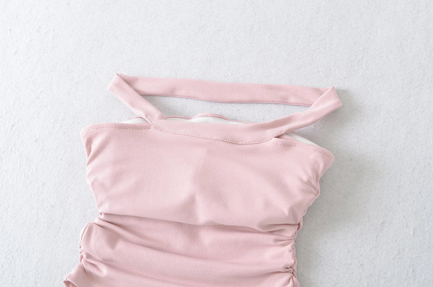 American Style 2025 Summer Multi-Wear Strapless Crop Top Women's Elastic Slim Fit Sexy Inner Short Wrap Chest Vest