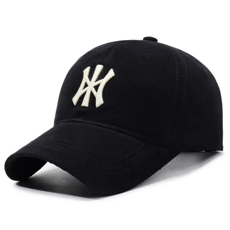 Four-Season Unisex Baseball Cap Lettering Soft Top Sunscreen Hat for Men And Women Face Slimming Hat Fashionable Bucket Hat