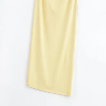 Ele Long Nylon Svel Ne Hanging Dr Women's Faion Autumn New Arrival G2025 Casual Polyester Fabric Gown