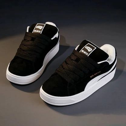 2026 New Men's Shoes Fashion Versatile Breathable Casual Shoes Anti Slip Thick Soled Board Shoes