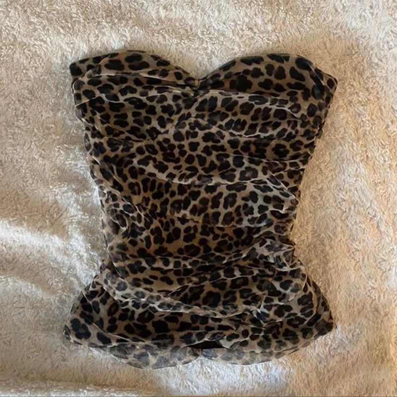 Solid Color Street Casual Versatile Women's Sleeveless Tube Top Tank Vest Retro Y2K Emo Girl Hip Hop Rock Slim Fit Sexy Crop Top