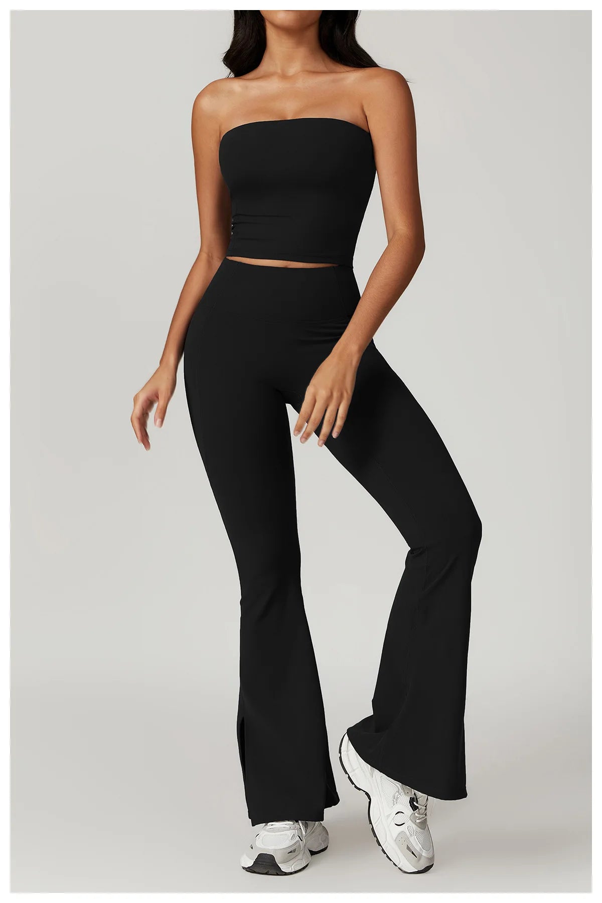 Strapless Yoga Vest for Women Sexy Beautiful Back Sports Bra for Women's Underwear Gym Shock-absorbing Quick Drying Fitness Top