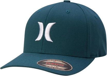 H-Hurley Mens Baseball Cap - Flexfit Fitted Baseball Caps for Men