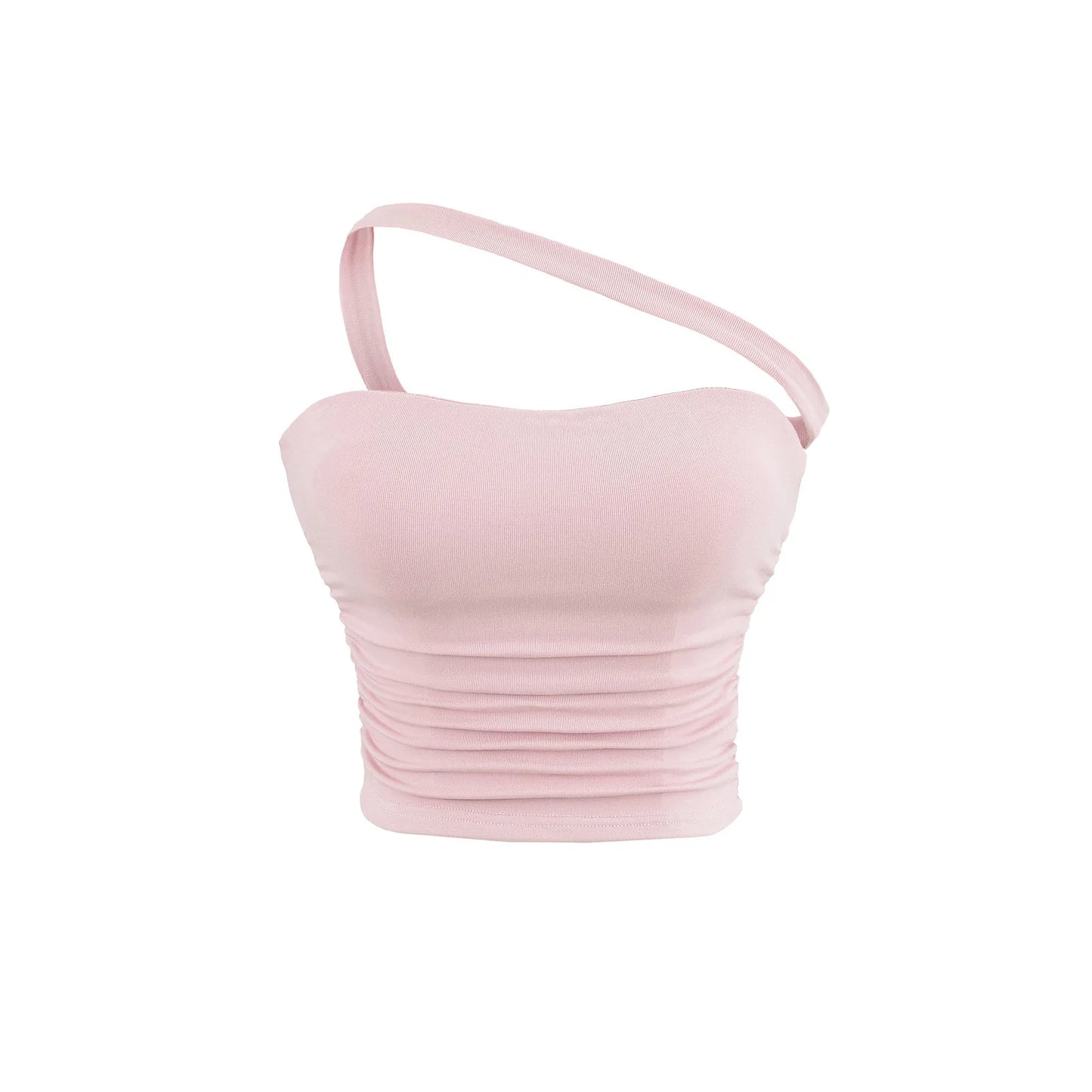 American Style 2025 Summer Multi-Wear Strapless Crop Top Women's Elastic Slim Fit Sexy Inner Short Wrap Chest Vest