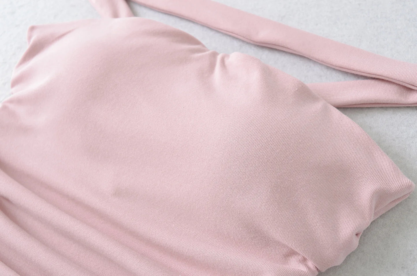 American Style 2025 Summer Multi-Wear Strapless Crop Top Women's Elastic Slim Fit Sexy Inner Short Wrap Chest Vest