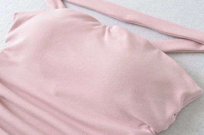 American Style 2025 Summer Multi-Wear Strapless Crop Top Women's Elastic Slim Fit Sexy Inner Short Wrap Chest Vest