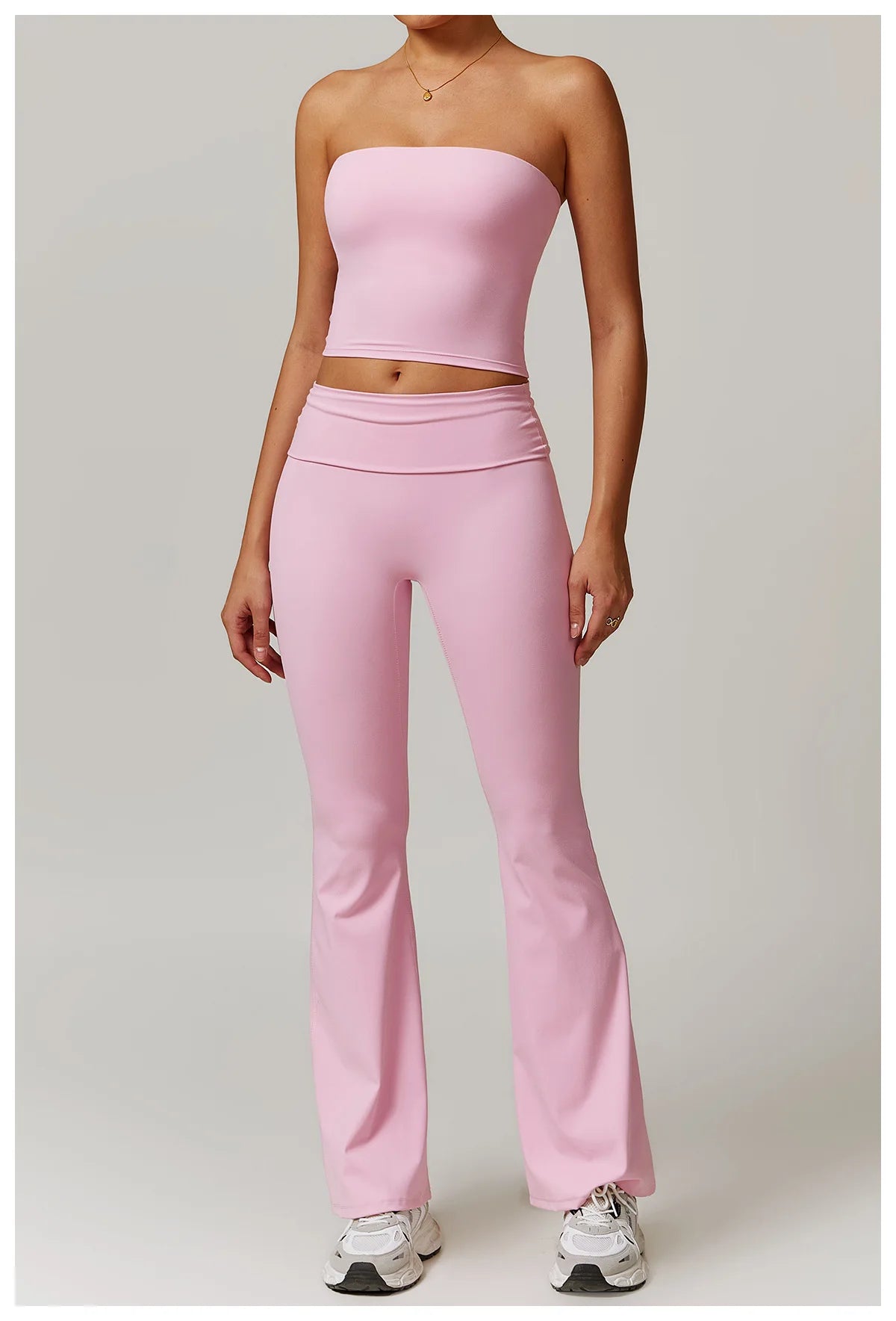 Strapless Yoga Vest for Women Sexy Beautiful Back Sports Bra for Women's Underwear Gym Shock-absorbing Quick Drying Fitness Top