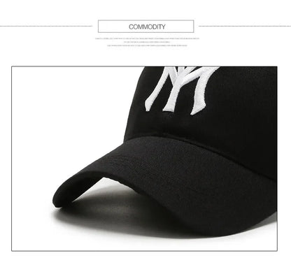Fashion Letter Embroidery Baseball Caps Women Men Snapback Cap Female Male Visors Sun Hat Unisex Adjustable Cotton Trucker Hats