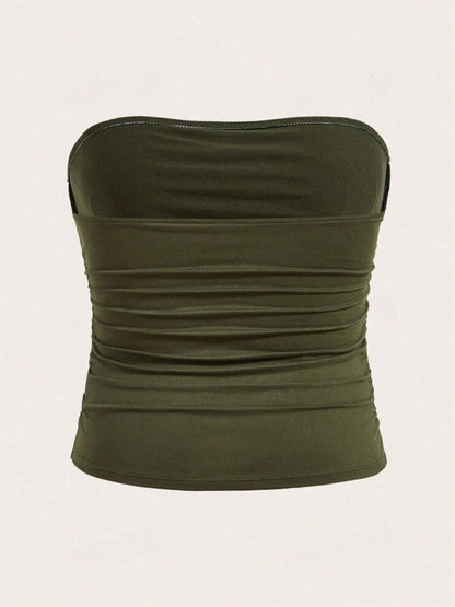 3PCS/set Sexy Top Femme Plus Size Female Underwear Lady Women Summer Top Lingerie Bandeau Tops Women's Tube Corset Hot Intimates