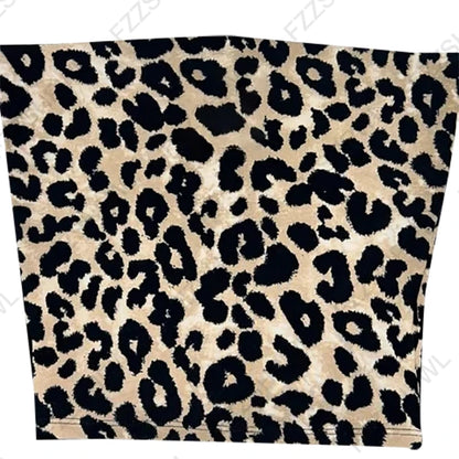 Solid Color Street Casual Versatile Women's Sleeveless Tube Top Tank Vest Retro Y2K Emo Girl Hip Hop Rock Slim Fit Sexy Crop Top