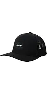 H-Hurley Mens Baseball Cap - Flexfit Fitted Baseball Caps for Men