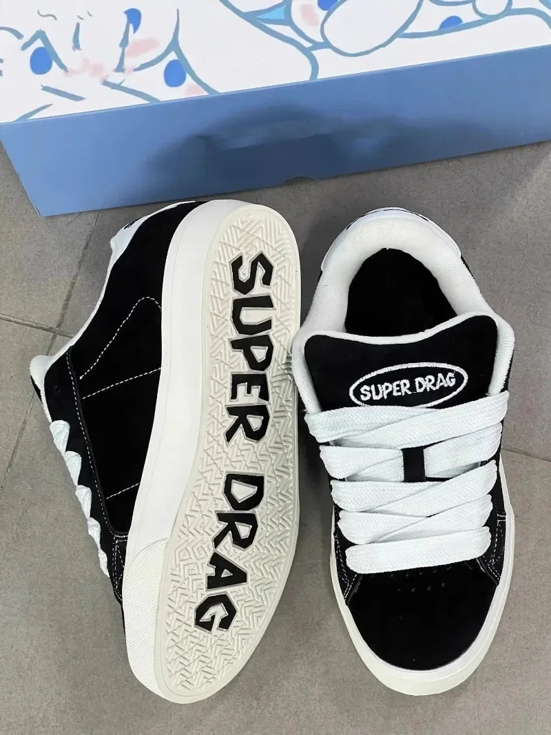 Fashion Women Casual Shoes Low Cut Lace-Up Leisure Sneakers Outdoor Comfortable Non-Slip Female Flats Trainers zapatos de mujer