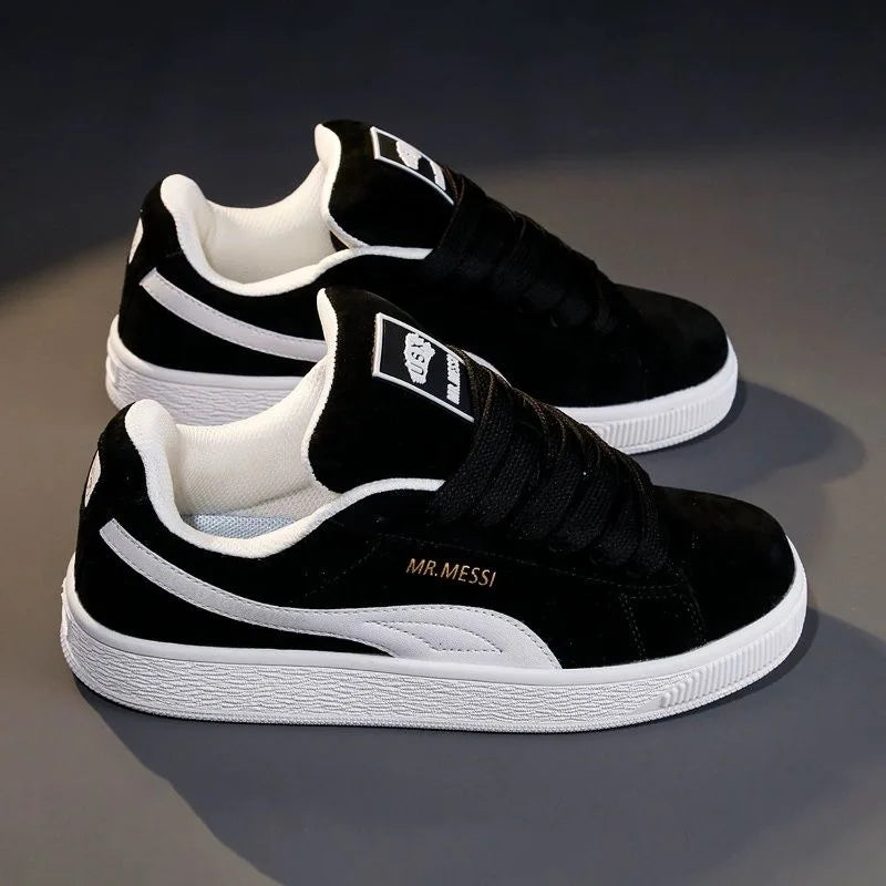 2026 New Men's Shoes Fashion Versatile Breathable Casual Shoes Anti Slip Thick Soled Board Shoes