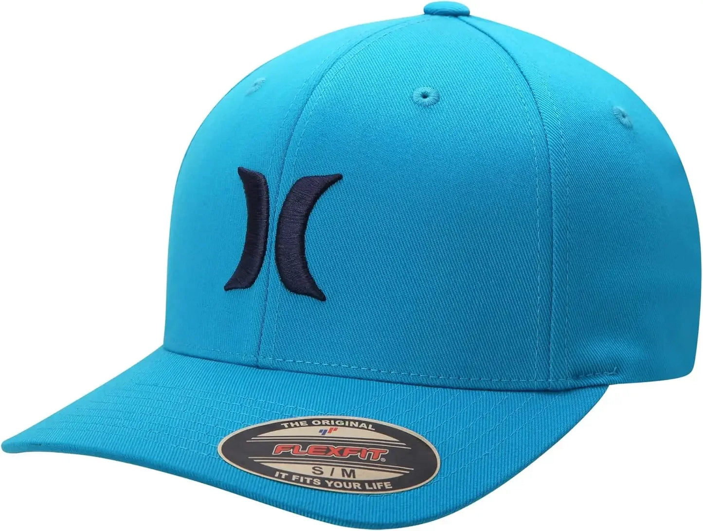 H-Hurley Mens Baseball Cap - Flexfit Fitted Baseball Caps for Men