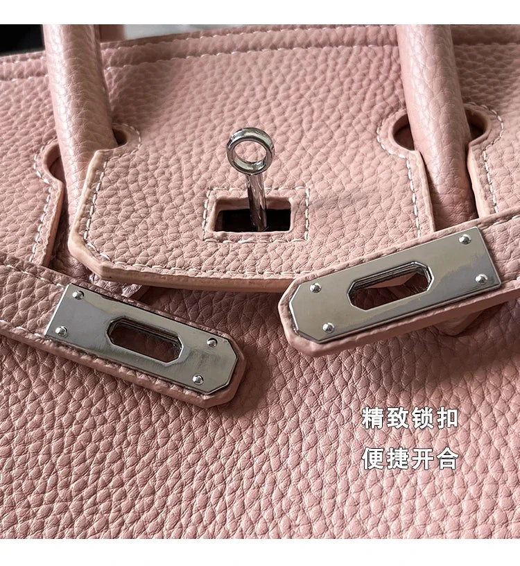 Luxury Line Women Tote Bag Vintage Leather Crossbody Bag High End Shoulder Handbag Premium Edition