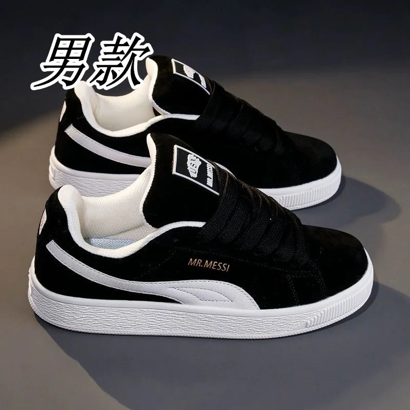 2026 New Men's Shoes Fashion Versatile Breathable Casual Shoes Anti Slip Thick Soled Board Shoes