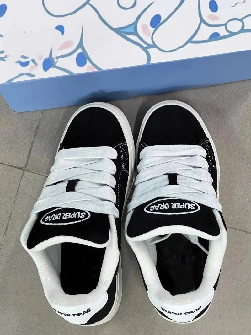 Fashion Women Casual Shoes Low Cut Lace-Up Leisure Sneakers Outdoor Comfortable Non-Slip Female Flats Trainers zapatos de mujer