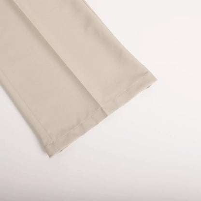 Classic Formal Straight Leg Pants Spring and Summer Women's Versatile Casual Wear Loose Fit Office Tourism Darp Wide Leg Pants