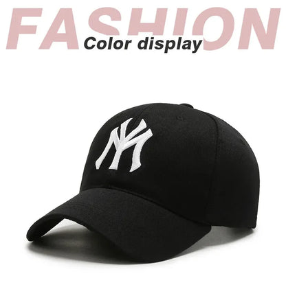 Fashion Letter Embroidery Baseball Caps Women Men Snapback Cap Female Male Visors Sun Hat Unisex Adjustable Cotton Trucker Hats