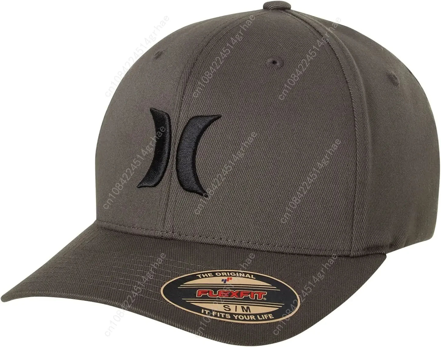H-Hurley Mens Baseball Cap - Flexfit Fitted Baseball Caps for Men