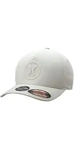 H-Hurley Mens Baseball Cap - Flexfit Fitted Baseball Caps for Men
