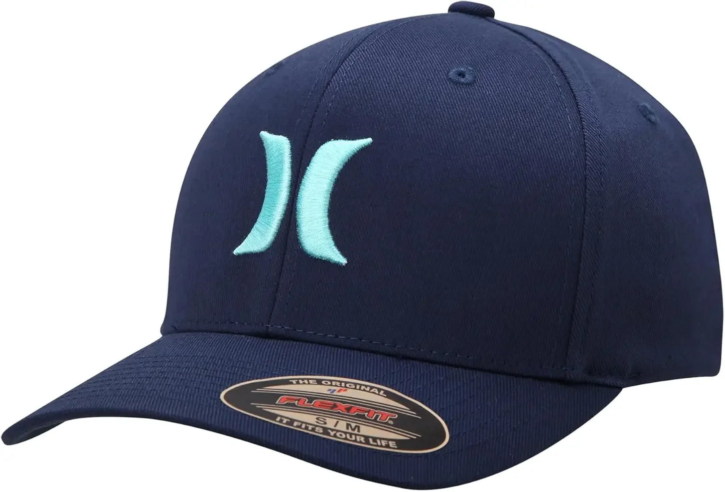 H-Hurley Mens Baseball Cap - Flexfit Fitted Baseball Caps for Men