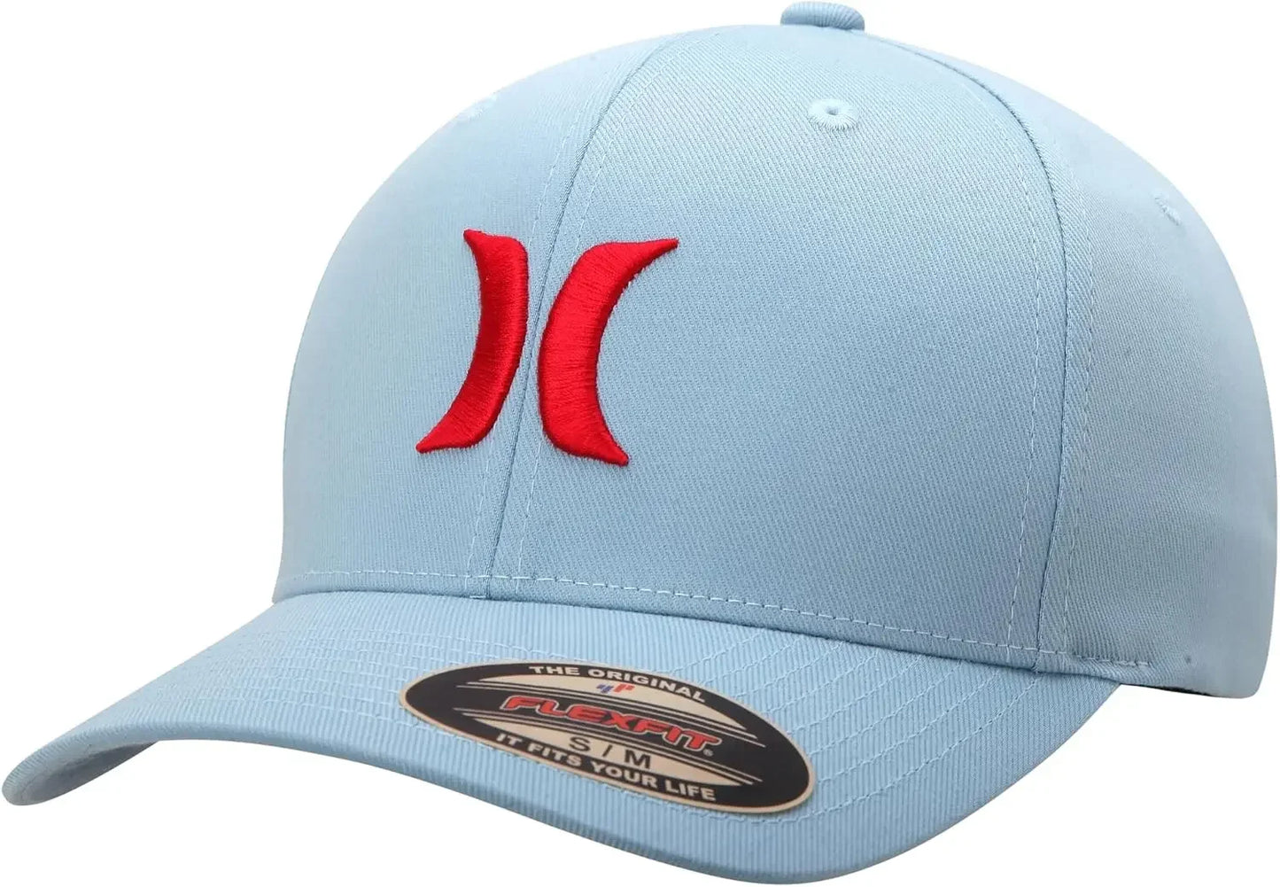 H-Hurley Mens Baseball Cap - Flexfit Fitted Baseball Caps for Men