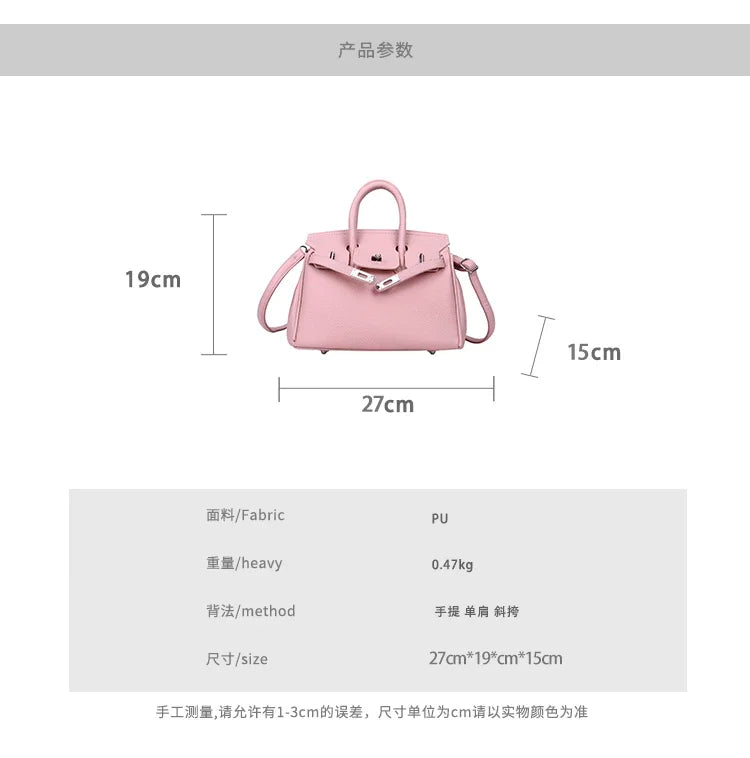 Luxury Line Women Tote Bag Vintage Leather Crossbody Bag High End Shoulder Handbag Premium Edition