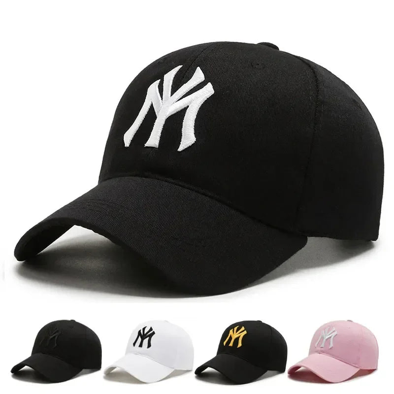 Fashion Letter Embroidery Baseball Caps Women Men Snapback Cap Female Male Visors Sun Hat Unisex Adjustable Cotton Trucker Hats