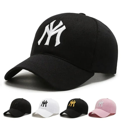 Fashion Letter Embroidery Baseball Caps Women Men Snapback Cap Female Male Visors Sun Hat Unisex Adjustable Cotton Trucker Hats
