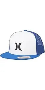 H-Hurley Mens Baseball Cap - Flexfit Fitted Baseball Caps for Men