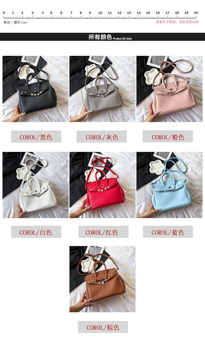 Luxury Line Women Tote Bag Vintage Leather Crossbody Bag High End Shoulder Handbag Premium Edition