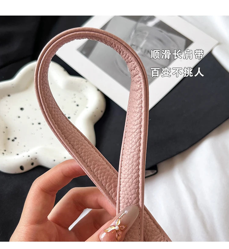 Luxury Line Women Tote Bag Vintage Leather Crossbody Bag High End Shoulder Handbag Premium Edition