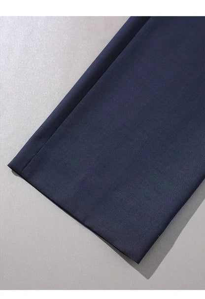 Women's Fashionable Three-Color Woolen Suit Set One Button Design Polyester Fiber Skirt Ensemble Autumn Collection