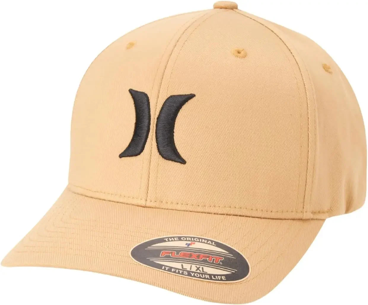 H-Hurley Mens Baseball Cap - Flexfit Fitted Baseball Caps for Men