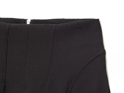 ETJ 2025 women's new fashion design three-dimensional cut high collar slim suit jacket & matching casual trousers