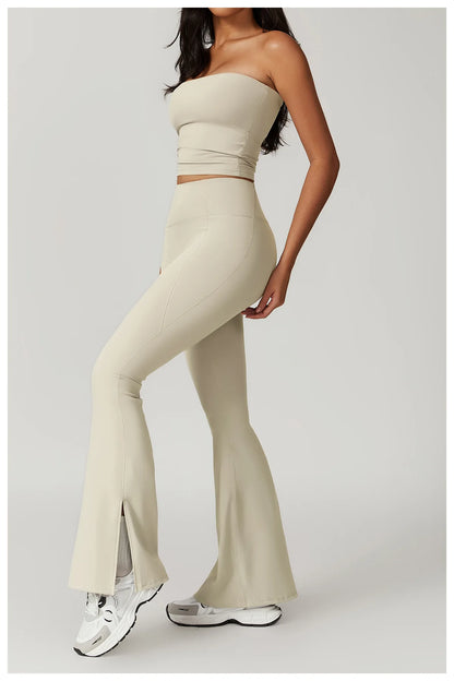 Strapless Yoga Vest for Women Sexy Beautiful Back Sports Bra for Women's Underwear Gym Shock-absorbing Quick Drying Fitness Top