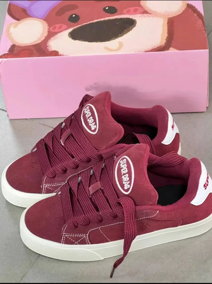 Fashion Women Casual Shoes Low Cut Lace-Up Leisure Sneakers Outdoor Comfortable Non-Slip Female Flats Trainers zapatos de mujer