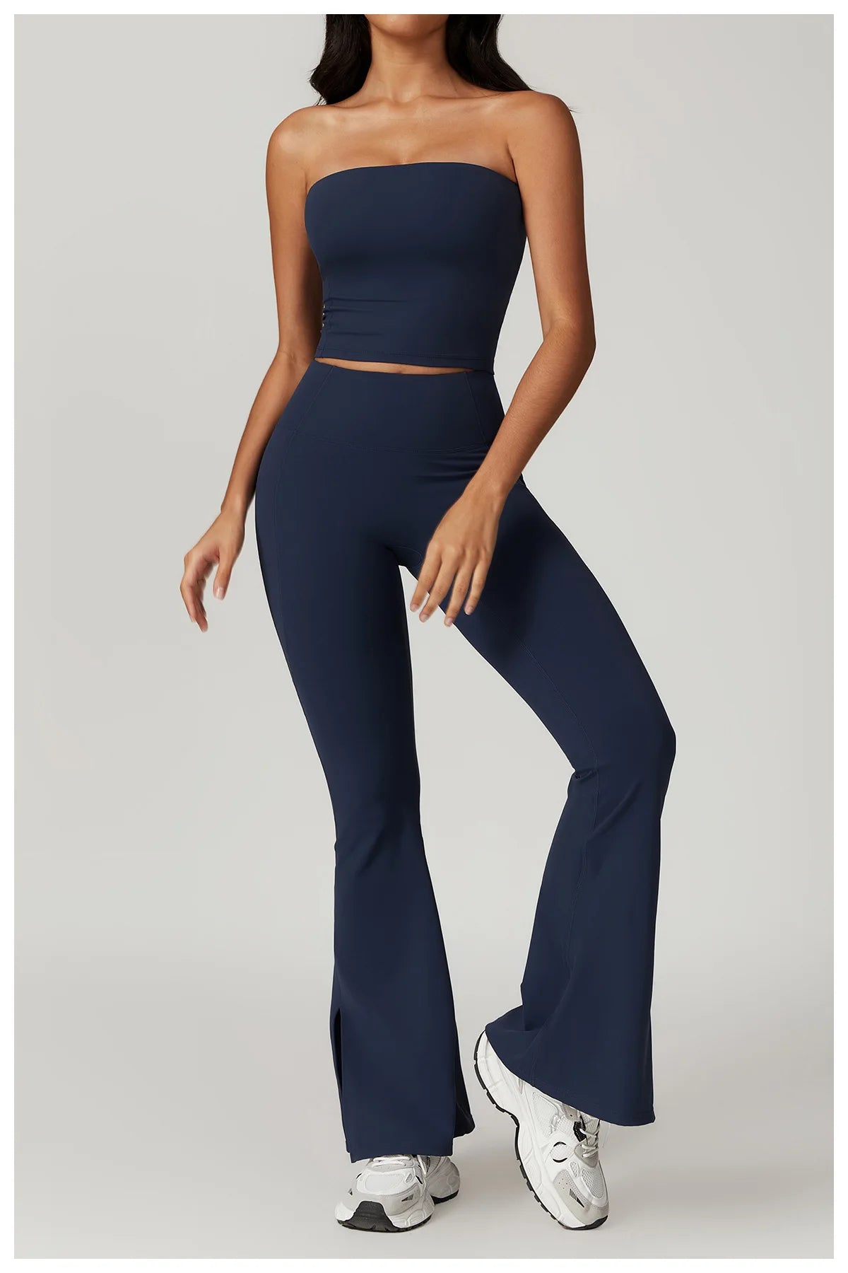 Strapless Yoga Vest for Women Sexy Beautiful Back Sports Bra for Women's Underwear Gym Shock-absorbing Quick Drying Fitness Top