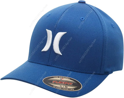 H-Hurley Mens Baseball Cap - Flexfit Fitted Baseball Caps for Men