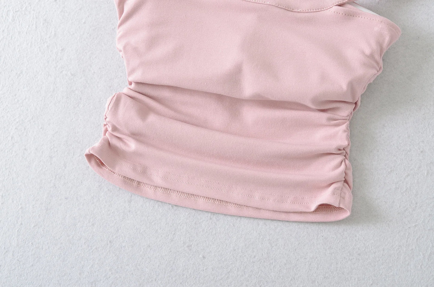 American Style 2025 Summer Multi-Wear Strapless Crop Top Women's Elastic Slim Fit Sexy Inner Short Wrap Chest Vest